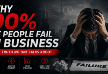 Why 90% of People Fail in Business (And How You Can Be in the Successful 10%)